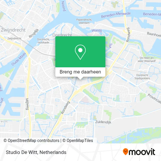 Studio De Witt kaart