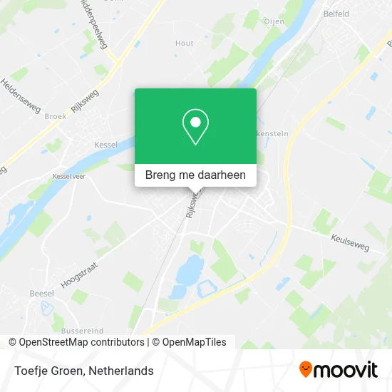 Toefje Groen kaart