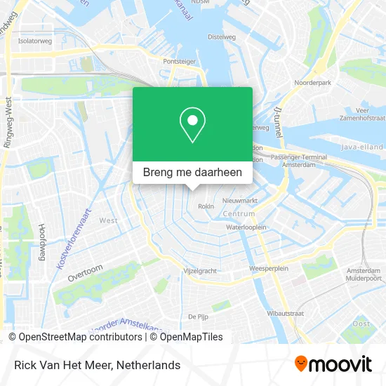 Rick Van Het Meer kaart