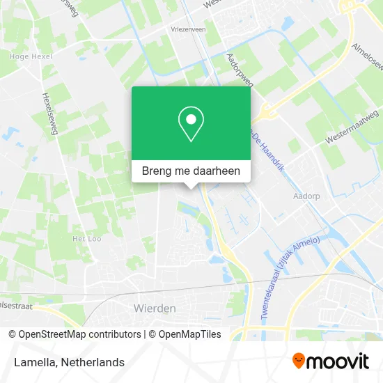 Lamella kaart