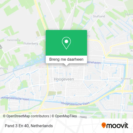 Pand 3 En 40 kaart
