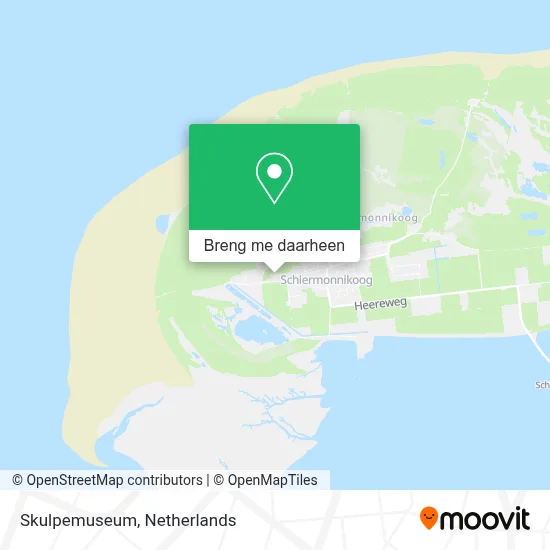 Skulpemuseum kaart