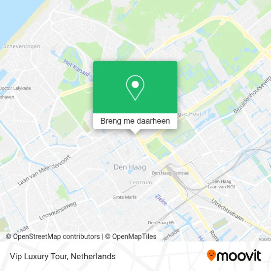 Vip Luxury Tour kaart