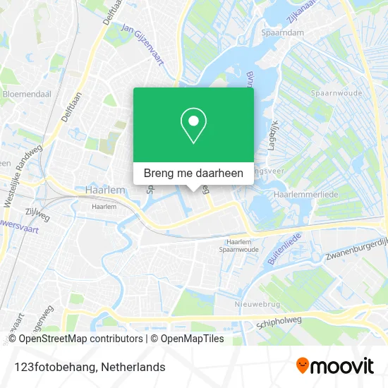 123fotobehang kaart