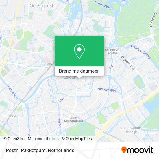 Postnl Pakketpunt kaart