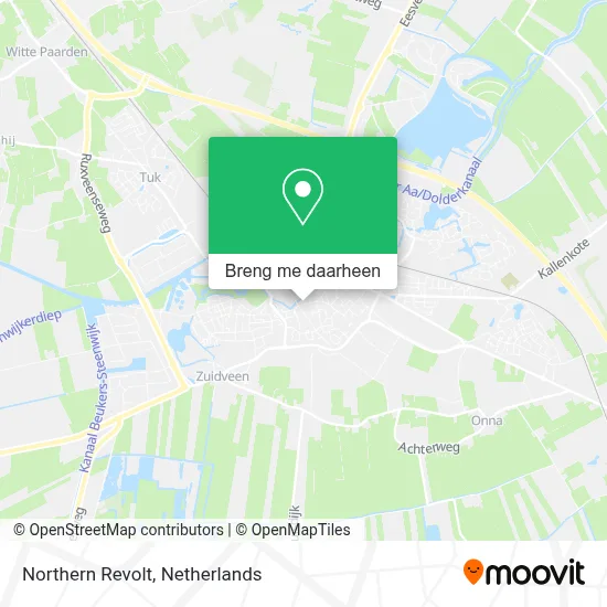 Northern Revolt kaart