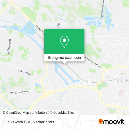 Halvewerk B.V. kaart