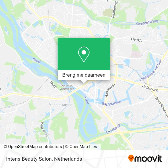 Intens Beauty Salon kaart