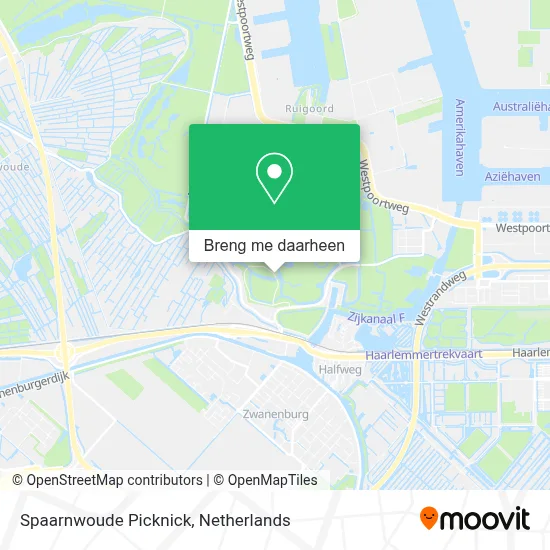 Spaarnwoude Picknick kaart