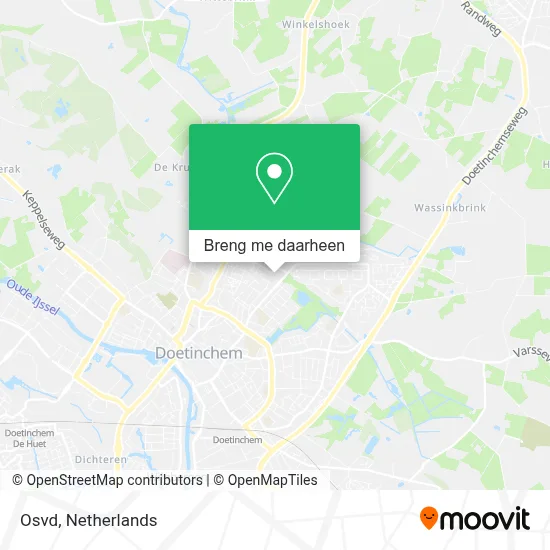 Osvd kaart