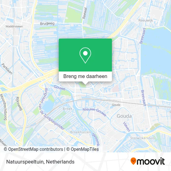 Natuurspeeltuin kaart