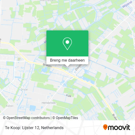Te Koop: Lijster 12 kaart