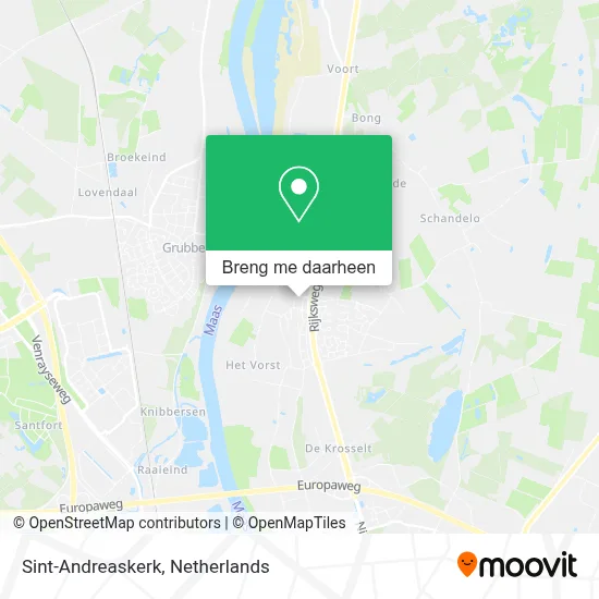 Sint-Andreaskerk kaart