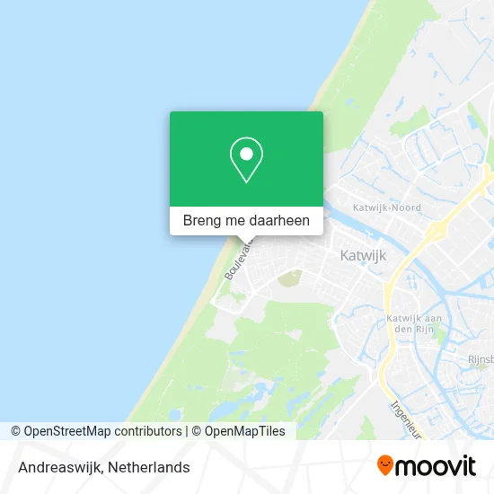 Andreaswijk kaart