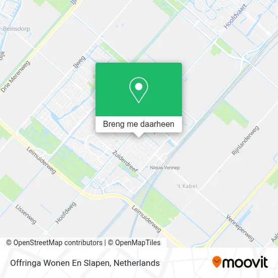 Offringa Wonen En Slapen kaart