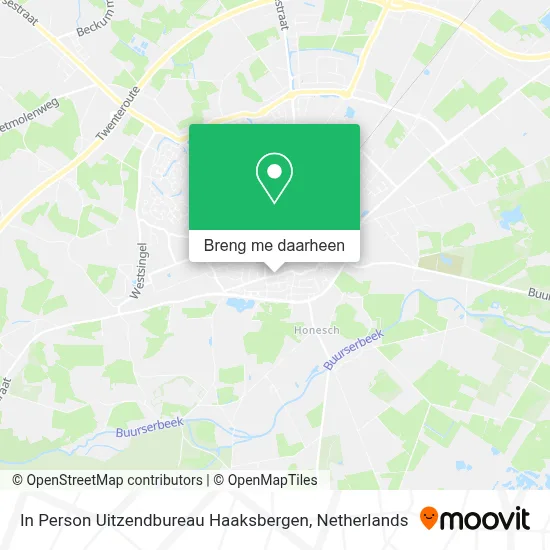 In Person Uitzendbureau Haaksbergen kaart