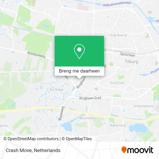 Crash Move kaart