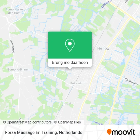 Forza Massage En Training kaart