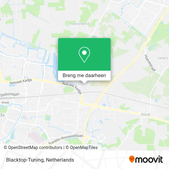 Blacktop-Tuning kaart