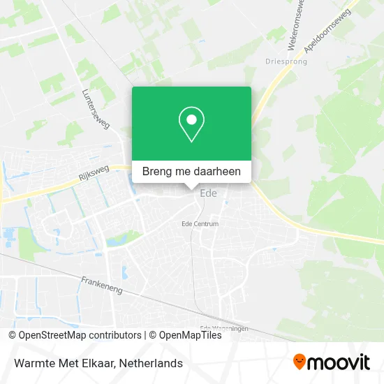 Warmte Met Elkaar kaart