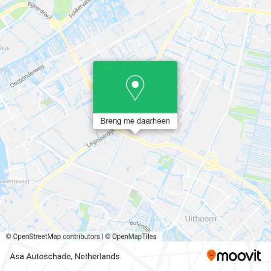 Asa Autoschade kaart