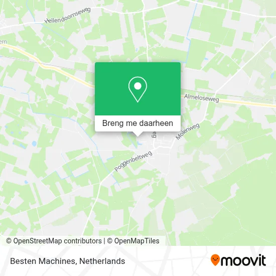 Besten Machines kaart