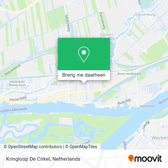 Kringloop De Cirkel kaart