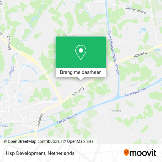 Hsp Development kaart