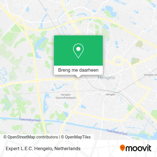 Expert L.E.C. Hengelo kaart