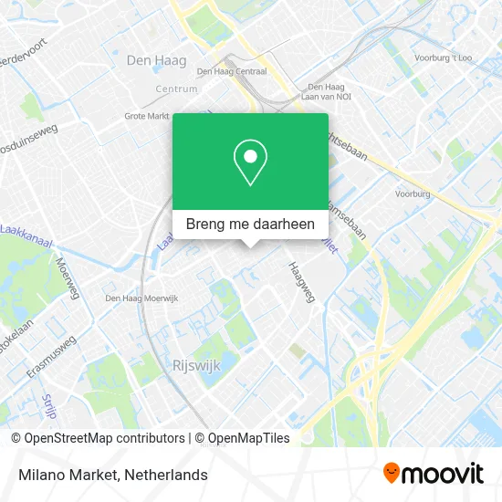 Milano Market kaart