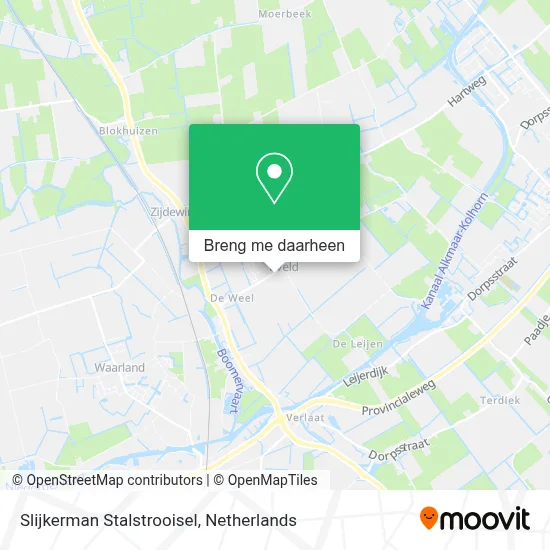 Slijkerman Stalstrooisel kaart