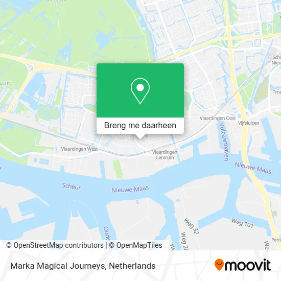 Marka Magical Journeys kaart