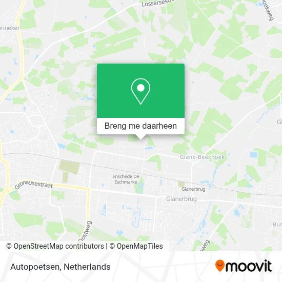 Autopoetsen kaart