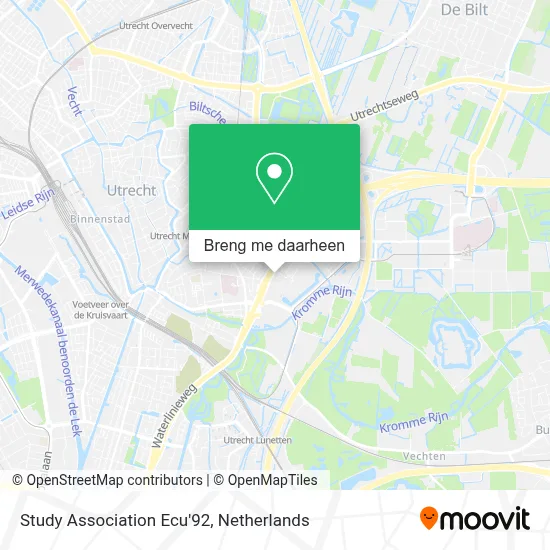 Study Association Ecu'92 kaart