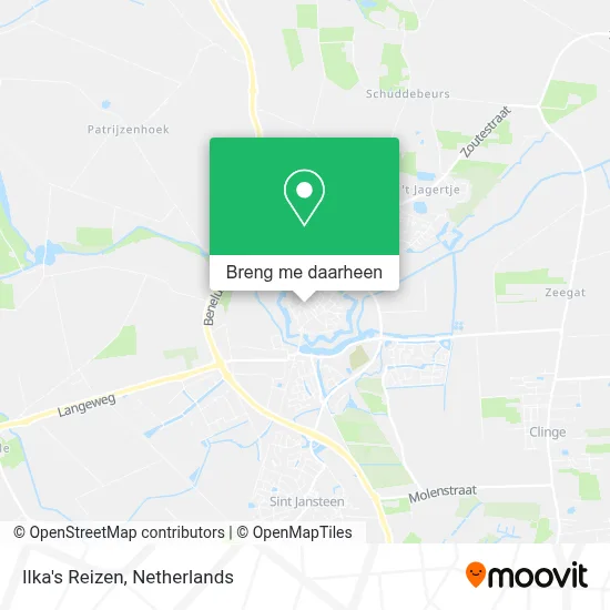 Ilka's Reizen kaart