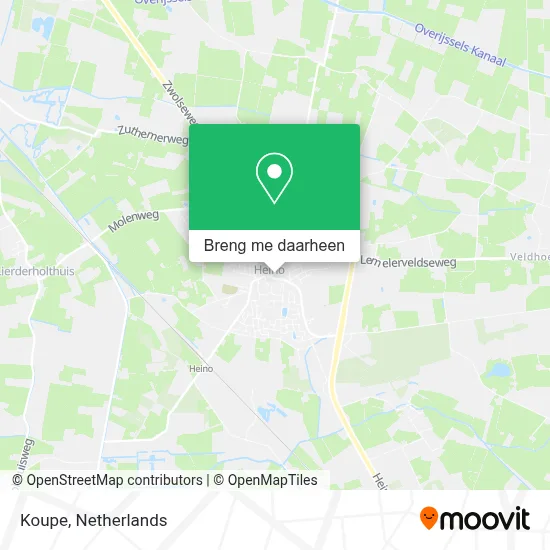 Koupe kaart