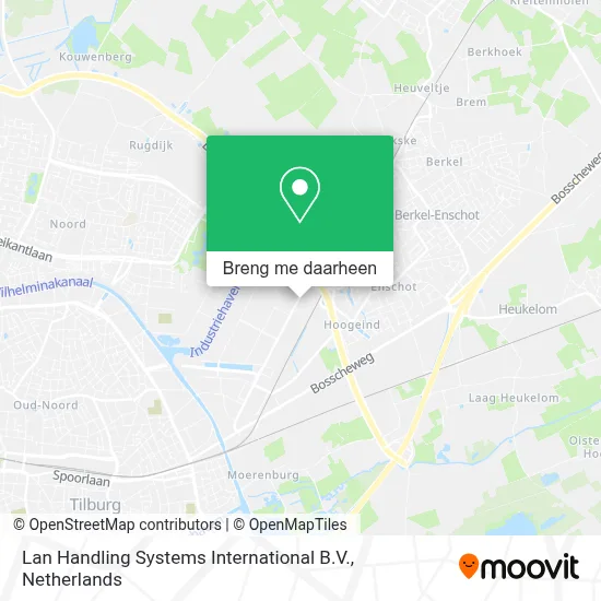 Lan Handling Systems International B.V. kaart
