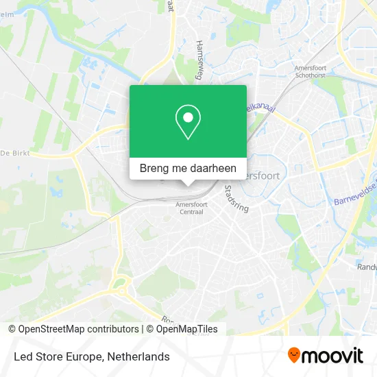 Led Store Europe kaart