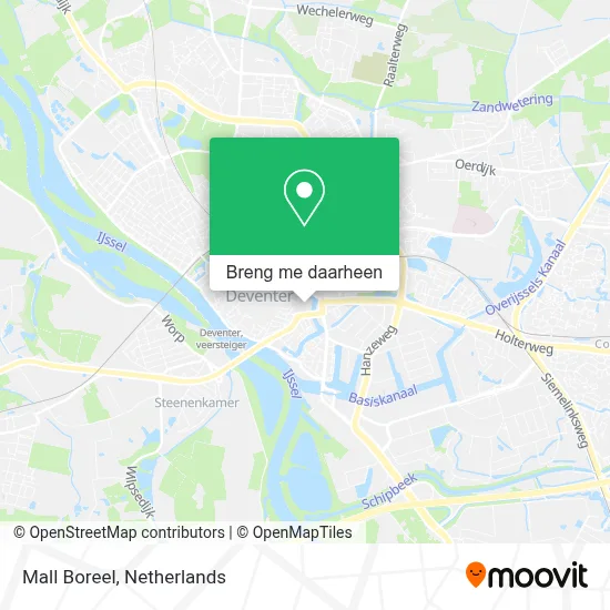 Mall Boreel kaart