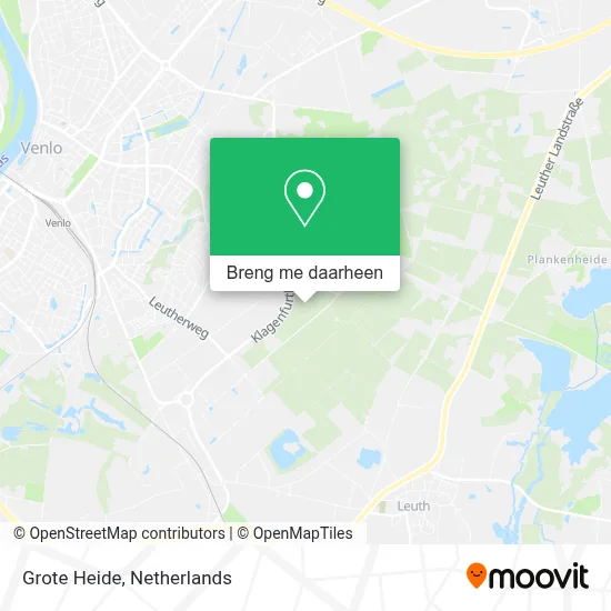 Grote Heide kaart
