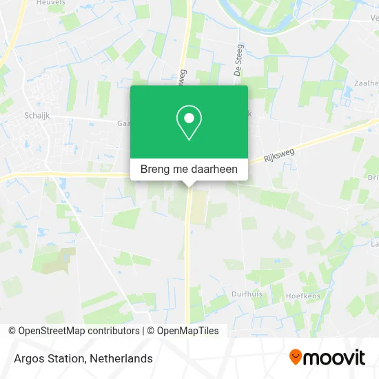 Argos Station kaart