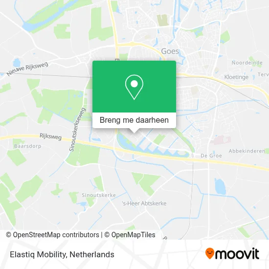 Elastiq Mobility kaart
