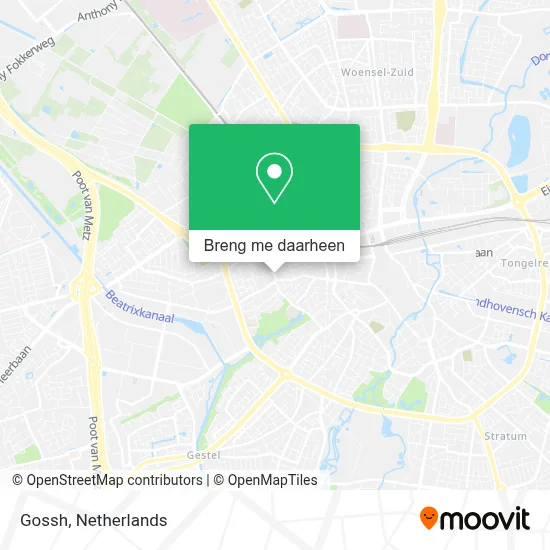Gossh kaart