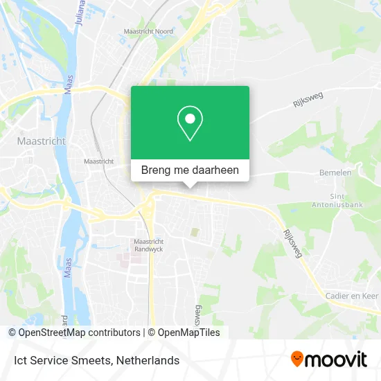 Ict Service Smeets kaart