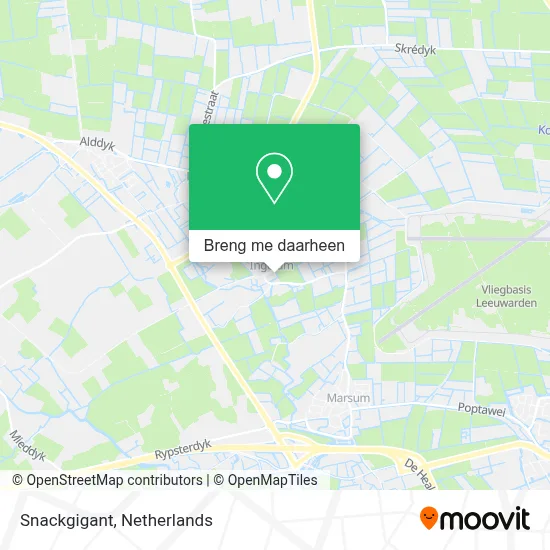 Snackgigant kaart