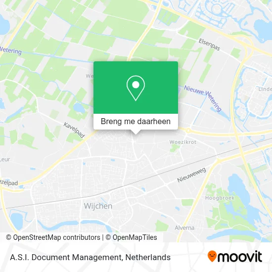 A.S.I. Document Management kaart