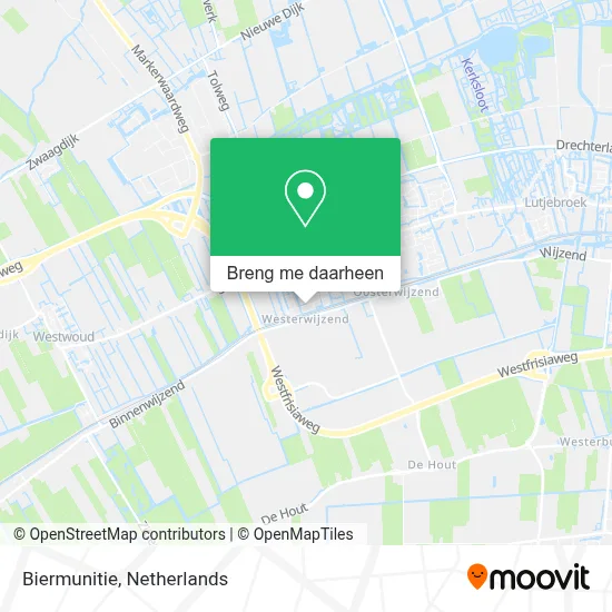 Biermunitie kaart