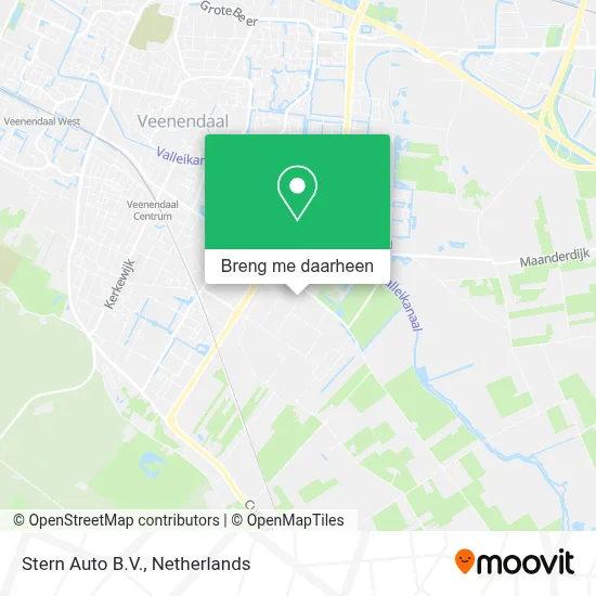 Stern Auto B.V. kaart