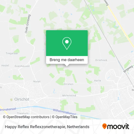 Happy Reflex Reflexzonetherapie kaart