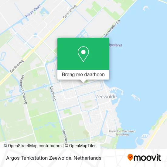 Argos Tankstation Zeewolde kaart